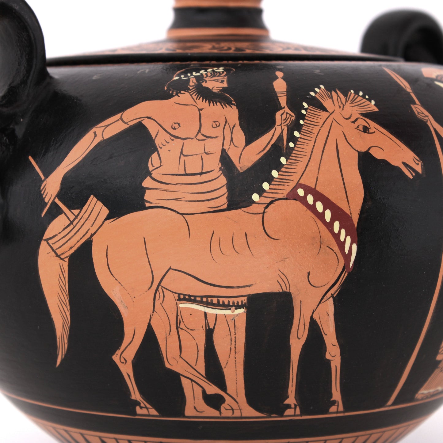Ancient Greek Red-Figure Fontaniera Vase