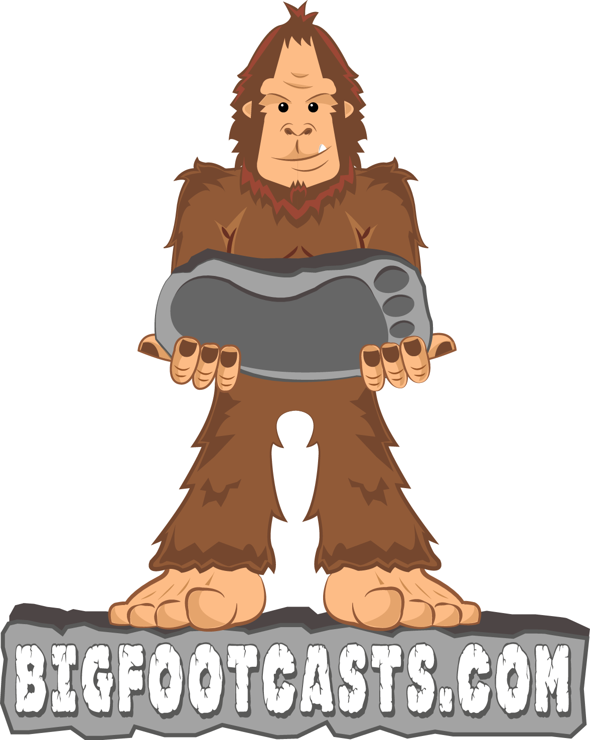 1963 (1967?) Pat Graves Bigfoot track cast Patterson - (formerly Gimlin E cast)