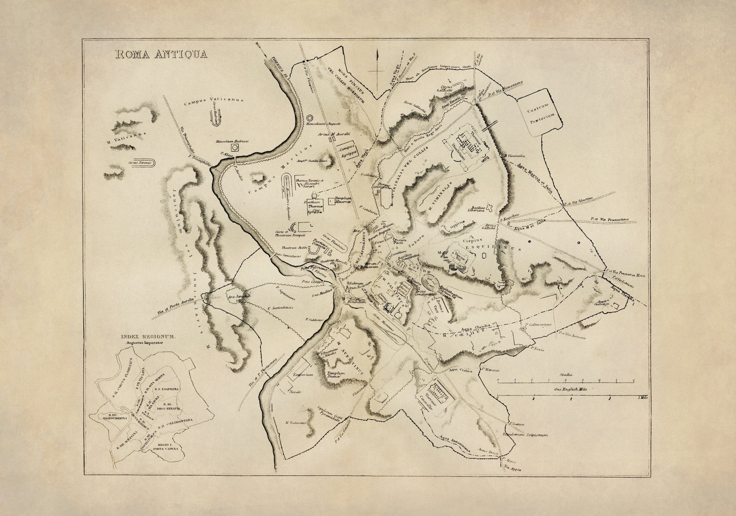 Ancient Rome Map