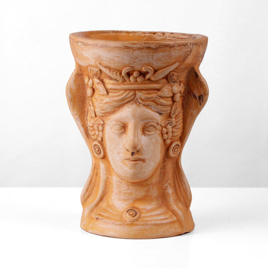 Ancient Ceramic Incense Burner of Goddess Tanit
