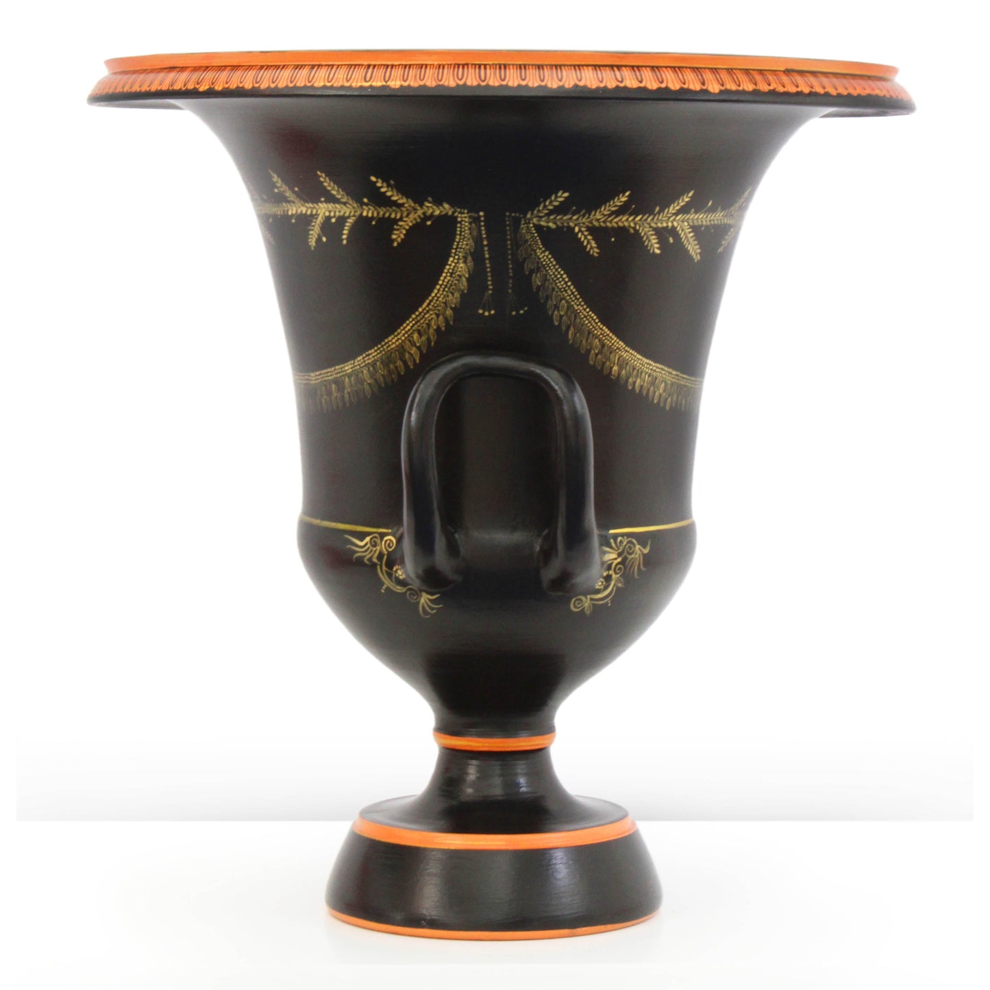 Ancient Greek Black Krater Vase