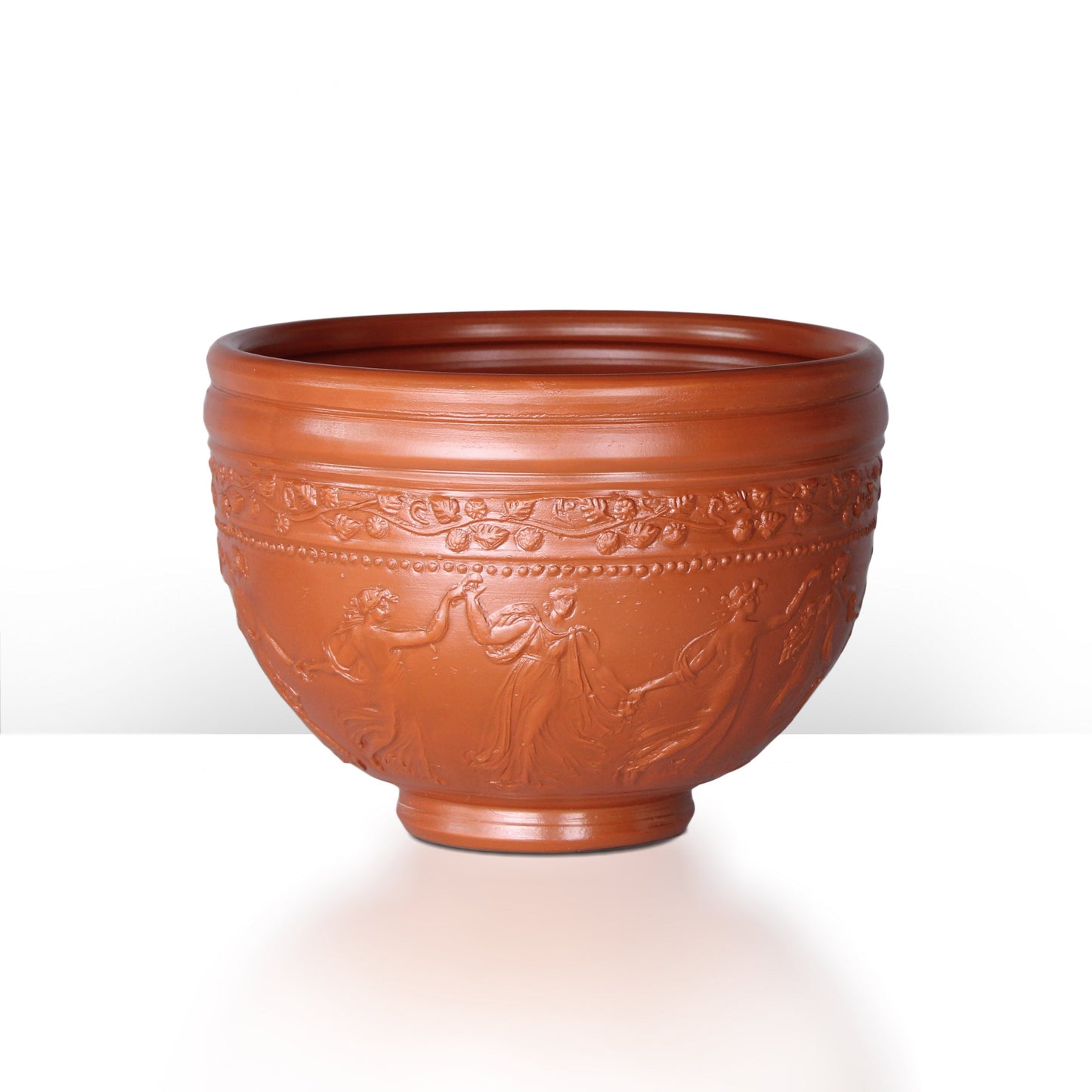 Ancient Roman Bowl with Dancing Scene