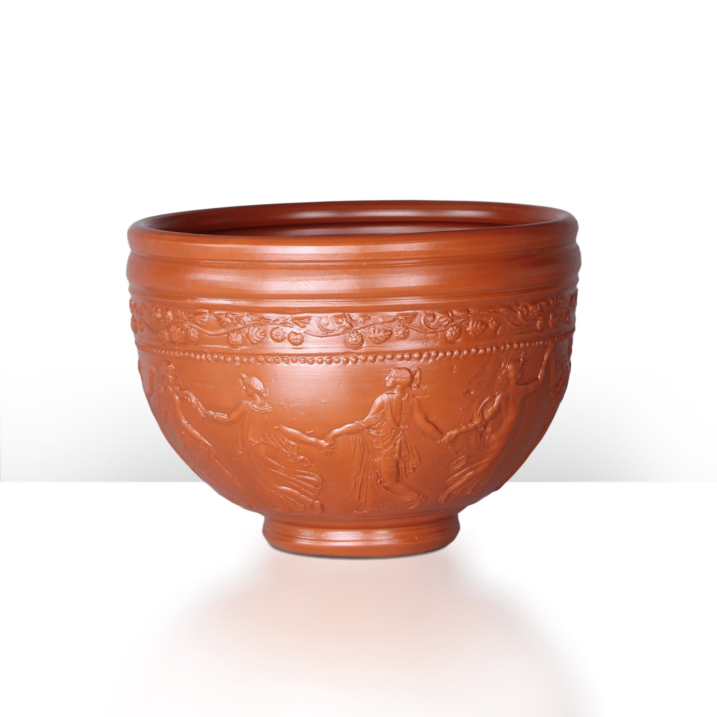 Ancient Roman Bowl with Dancing Scene