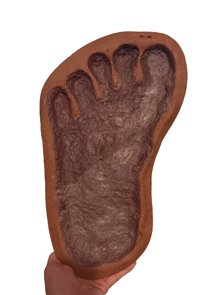 1983 Bigfoot Grover Krantz LIMITED EDITION TRACK CAST Sasquatch footprint cast