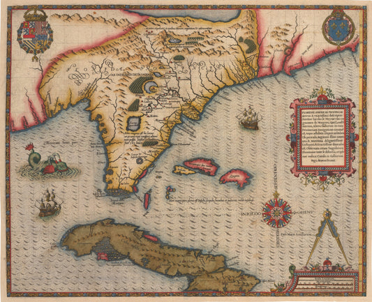 1591 Floridae Americae Provinciae Recens