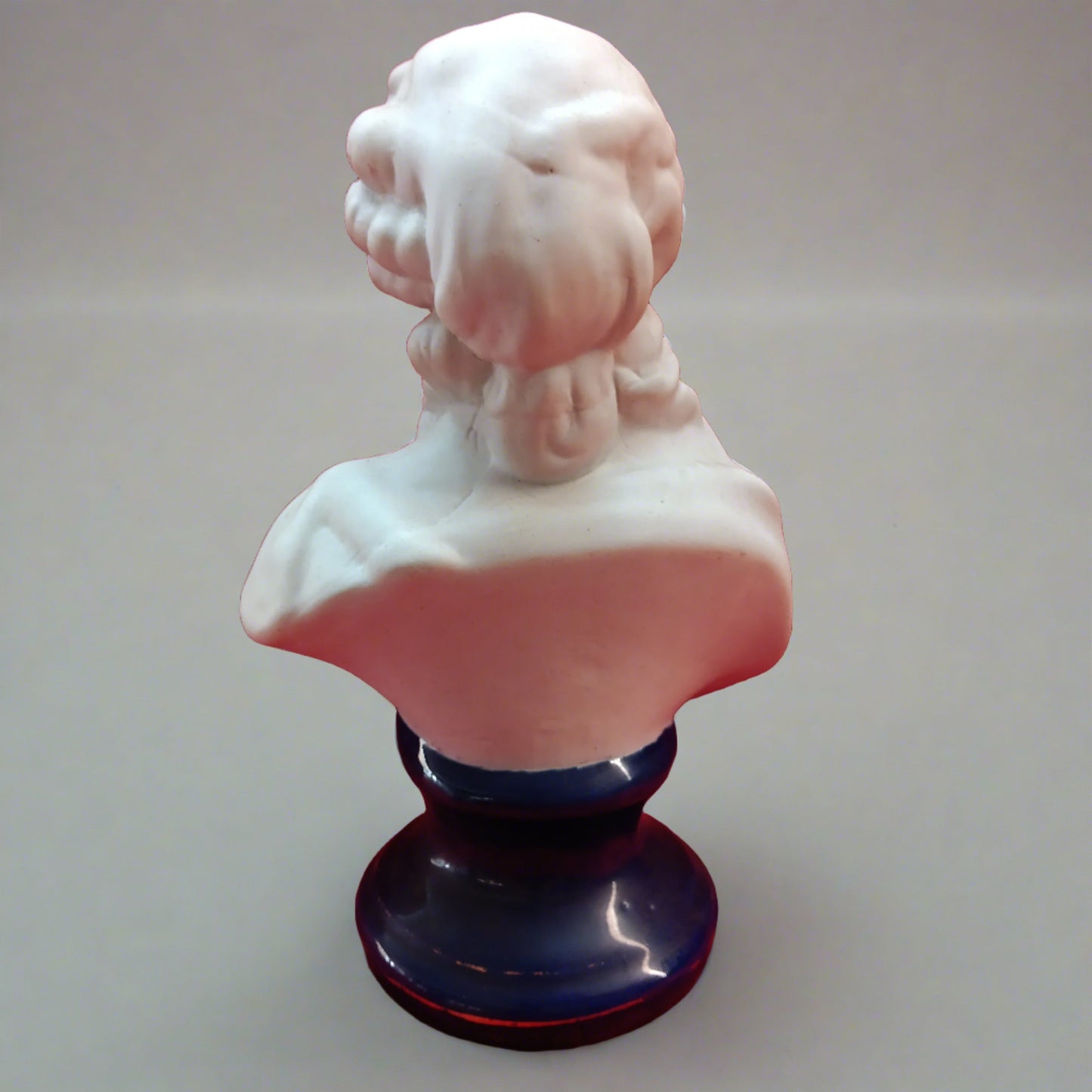 19 Century Styled Woman Bust Porcelain Statue