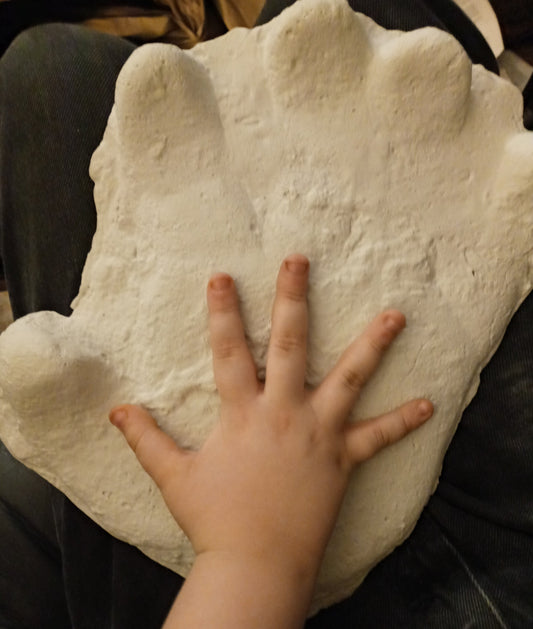 1970s Marx Bigfoot / Sasquatch Handprint #1 (1970's)