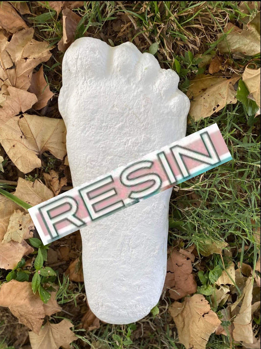 1 Bigfoot Patterson Patty RESIN track footprint cast Resin Bigfoot Cast Track Replica