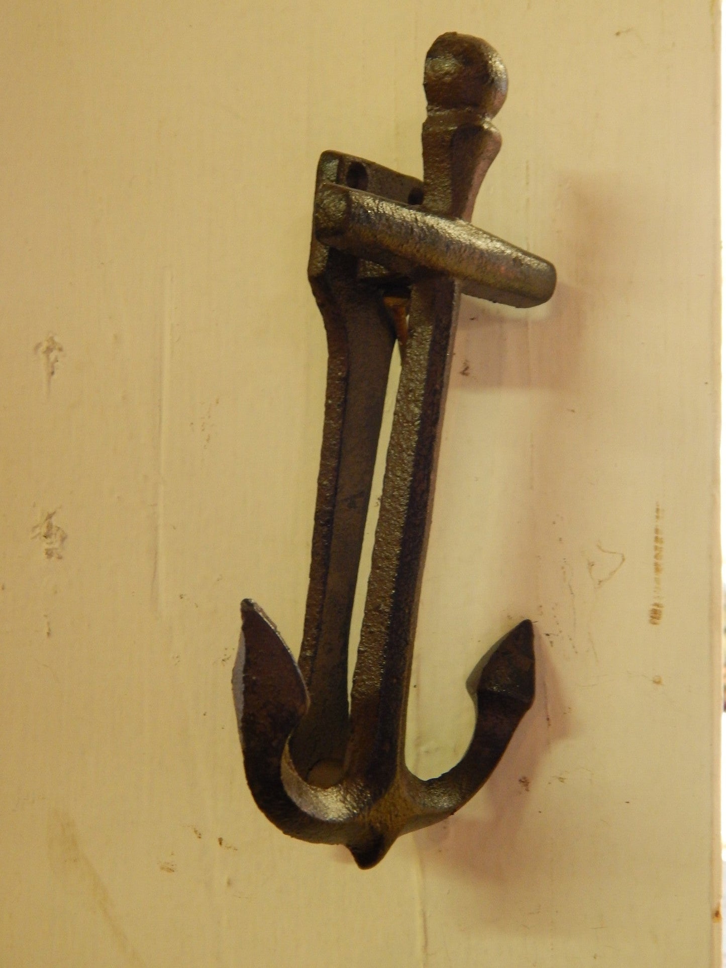 Door Knocker - Cast Iron Anchor Nautical