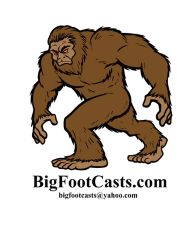 1960 Bigfoot cast Peter Byrne Bigfoot print cast (Byrne not Burn)