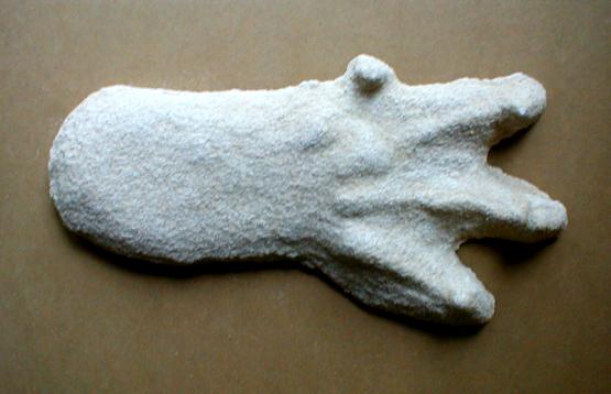 1974 Honey Island Swamp Monster Track Cast Replica footprint impression Cryptozoology Cryptid