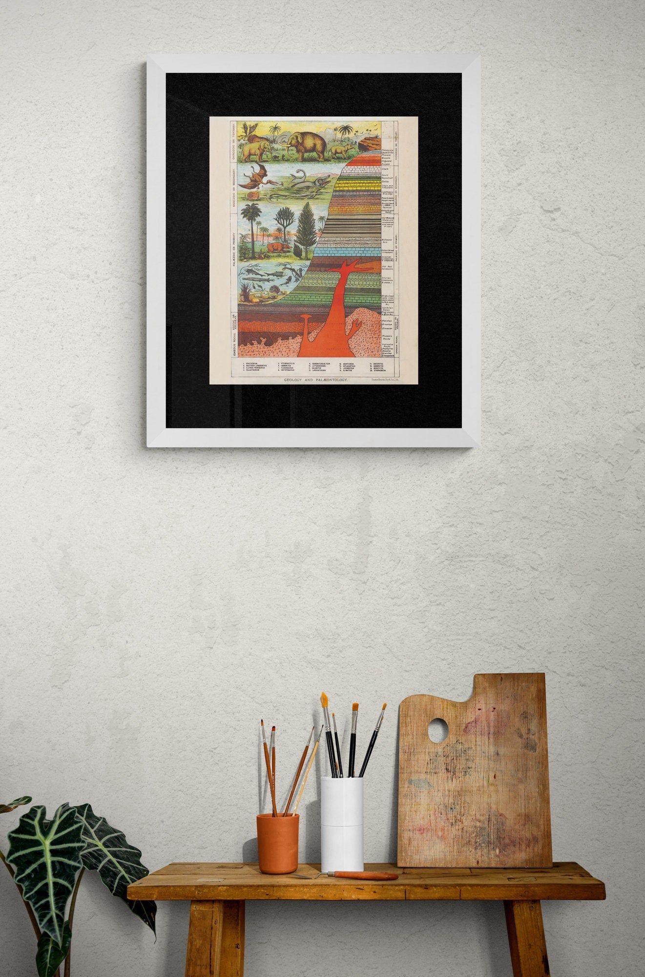 Geology and Palaentology Print