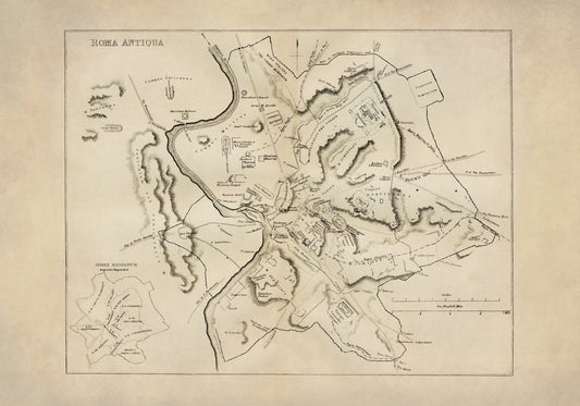 Ancient Rome Map
