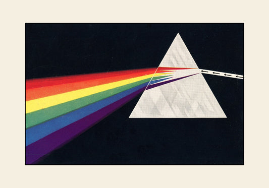 Light Diffraction through a Glass Prism