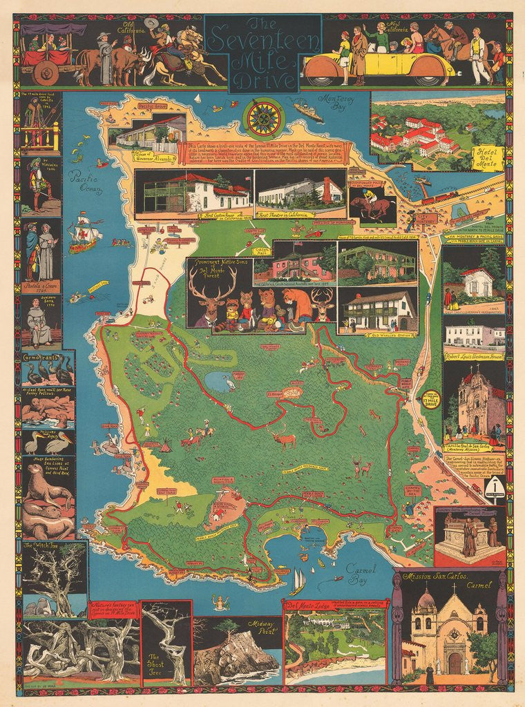 1927 The Seventeen Mile Drive