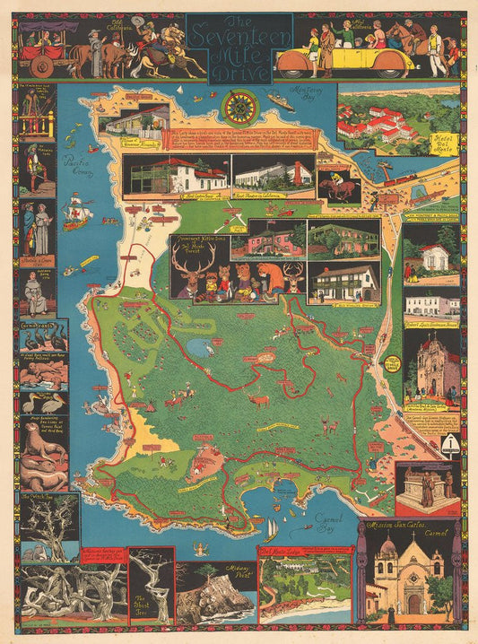 1927 The Seventeen Mile Drive