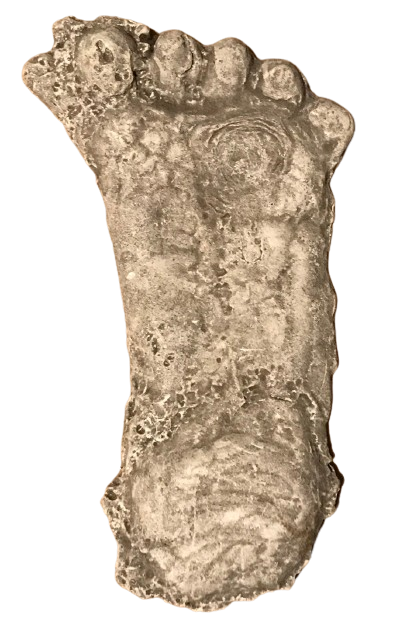 1990 Bigfoot Mount Rainier Mt. Rainier Track Cast footprint replica