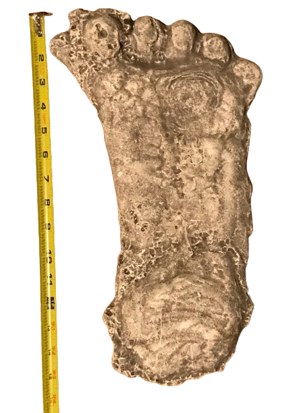 1990 Bigfoot Mount Rainier Mt. Rainier Track Cast footprint replica