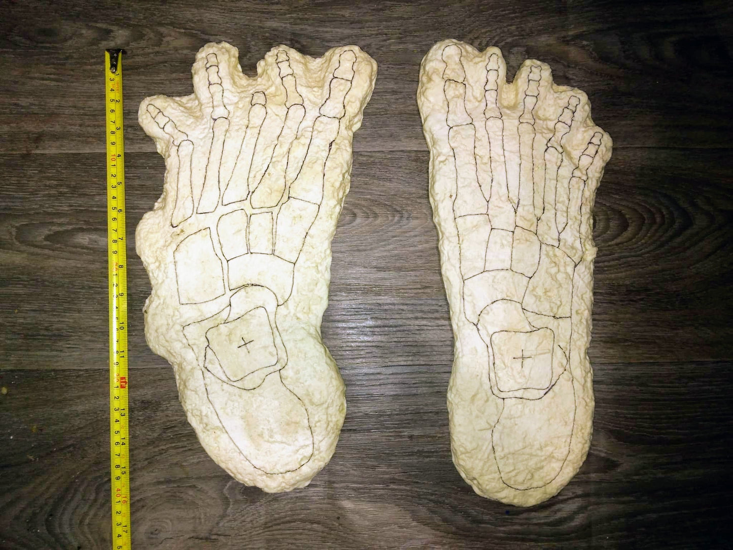1969 Bigfoot Cripple Foot cast A