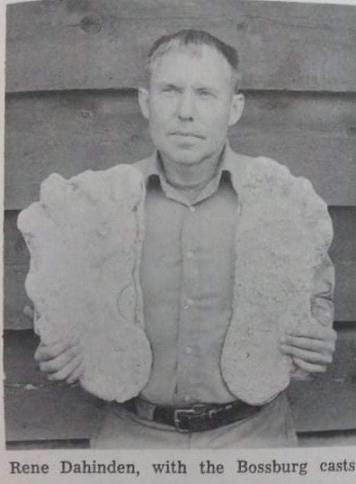 1969 Bigfoot Cripple Foot cast B